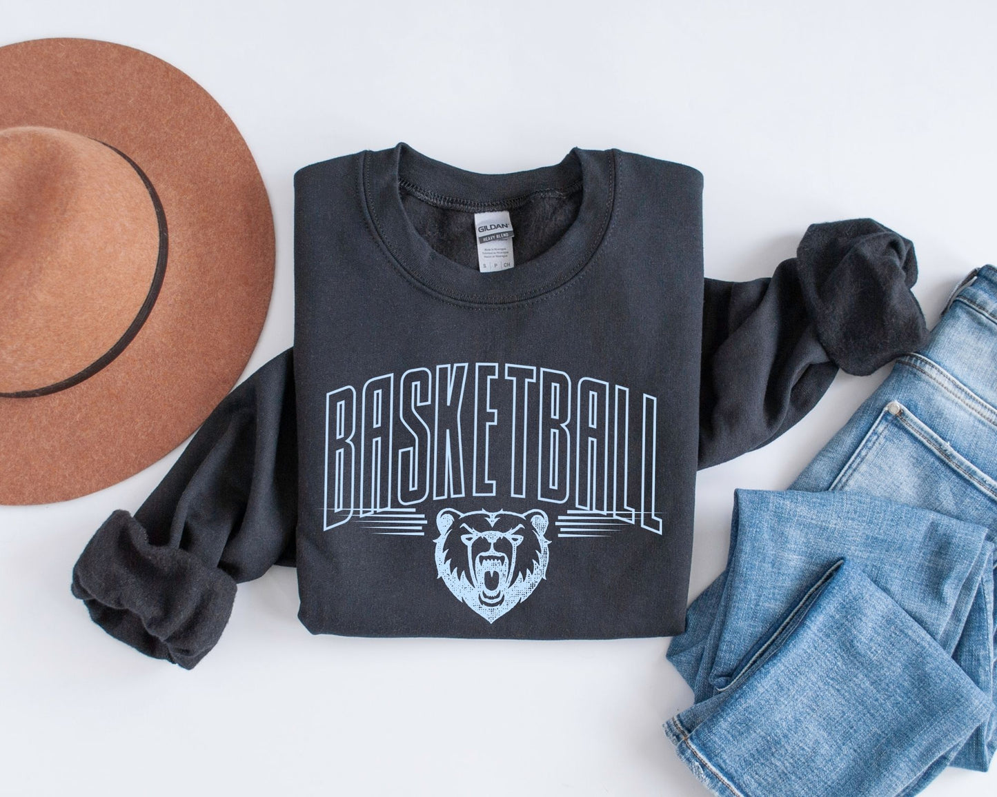 Grizzlies Basketball Crewneck Sweatshirt La Bella Rose Boutique