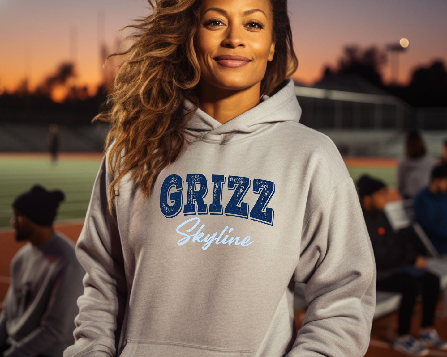 Skyline Grizzly Football Team Hoodie