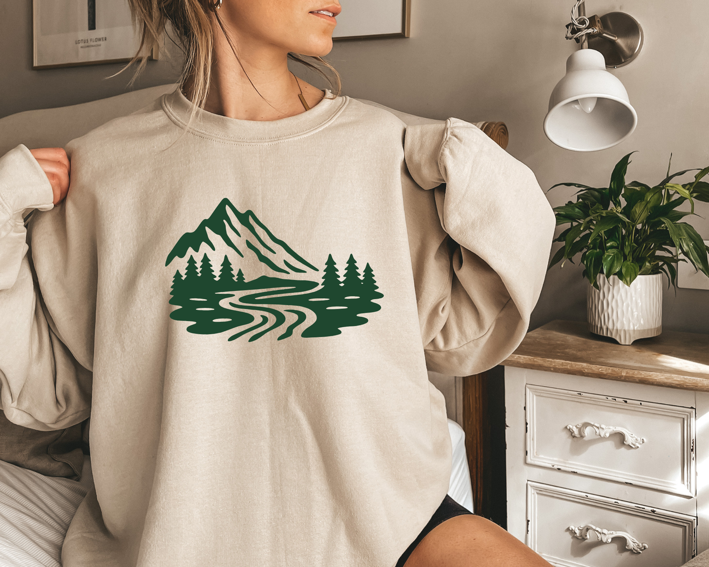 Walk With Me | Mountain| Sweatshirt La Bella Rose Boutique