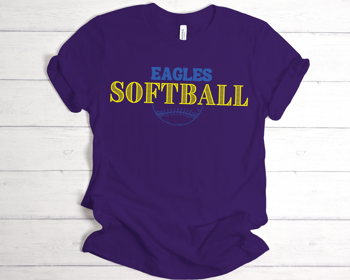 Custom Softball Tee La Bella Rose Boutique