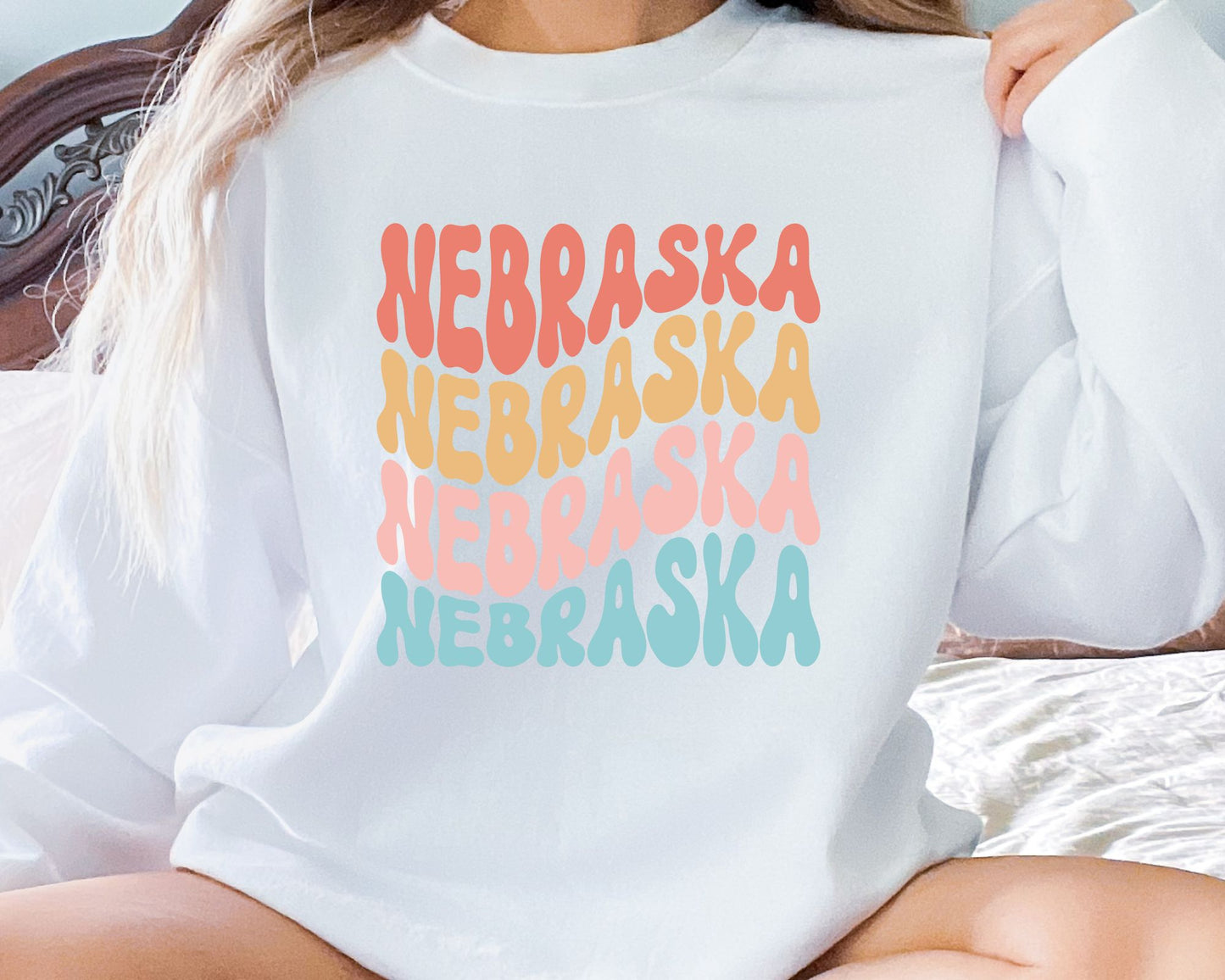 Retro State Sweatshirt La Bella Rose Boutique