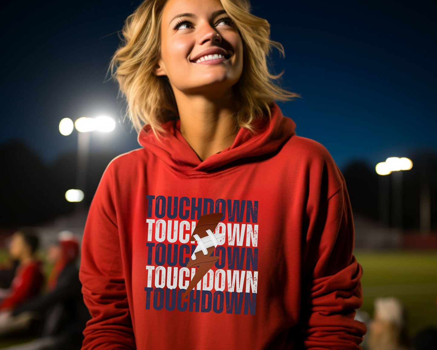 Football Game Day Hoodies La Bella Rose Boutique