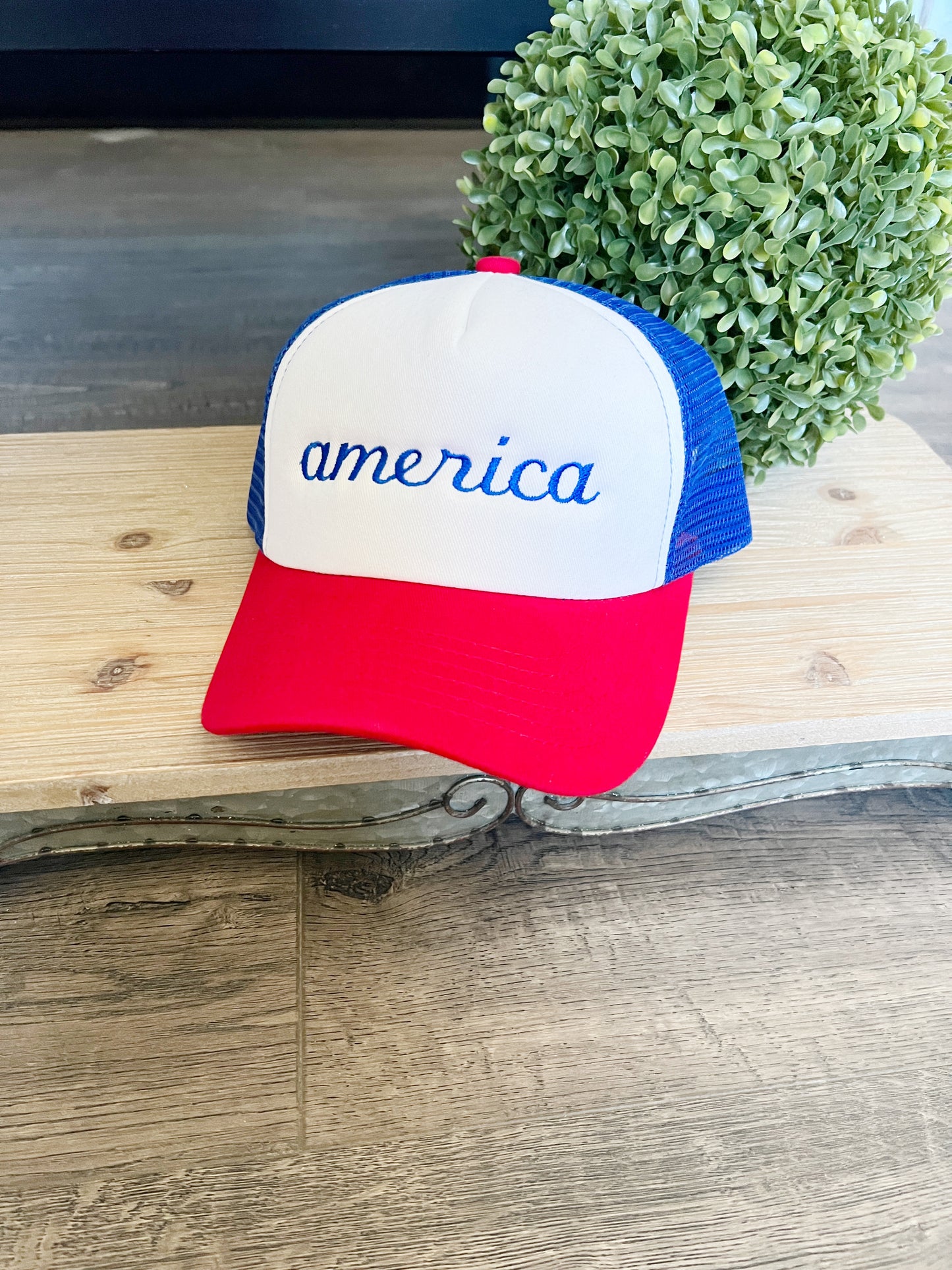 Custom Embroidered Foam Hat La Bella Rose Boutique