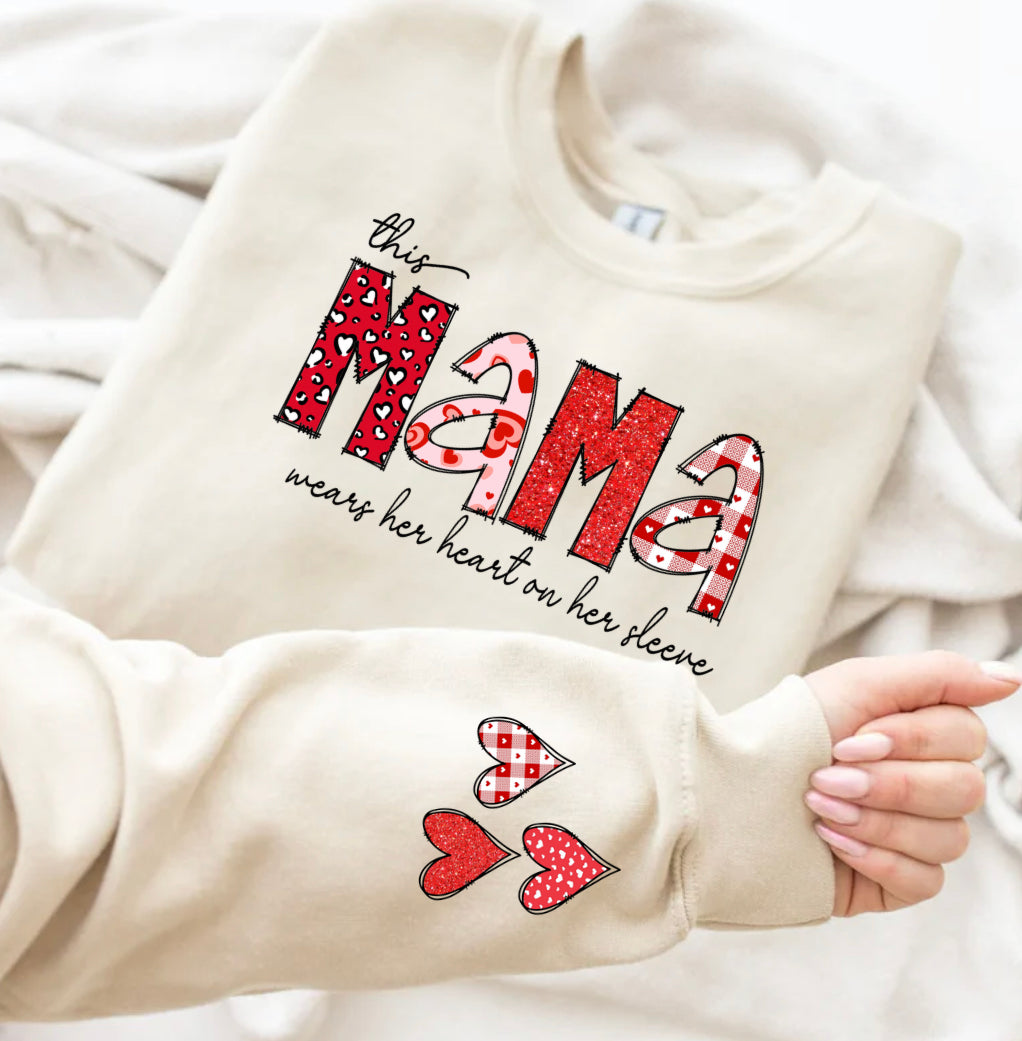 Valentine mom & grandma Sweatshirt La Bella Rose Boutique