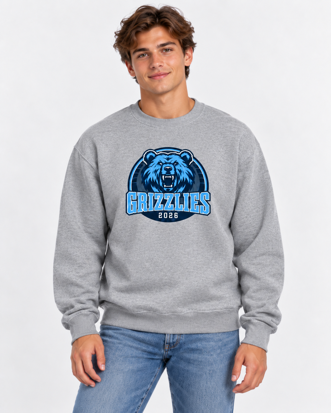 Skyline Grizz face Sweatshirts