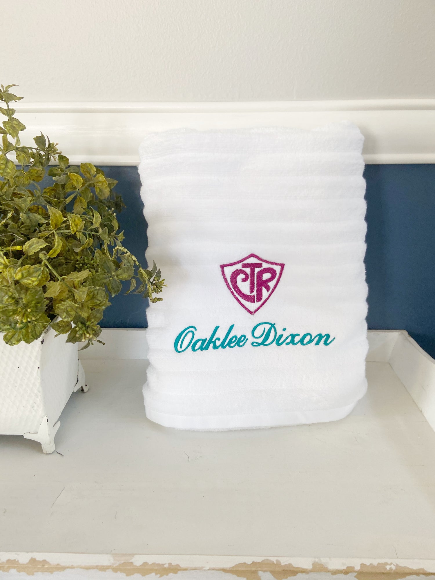 Ctr baptism towels