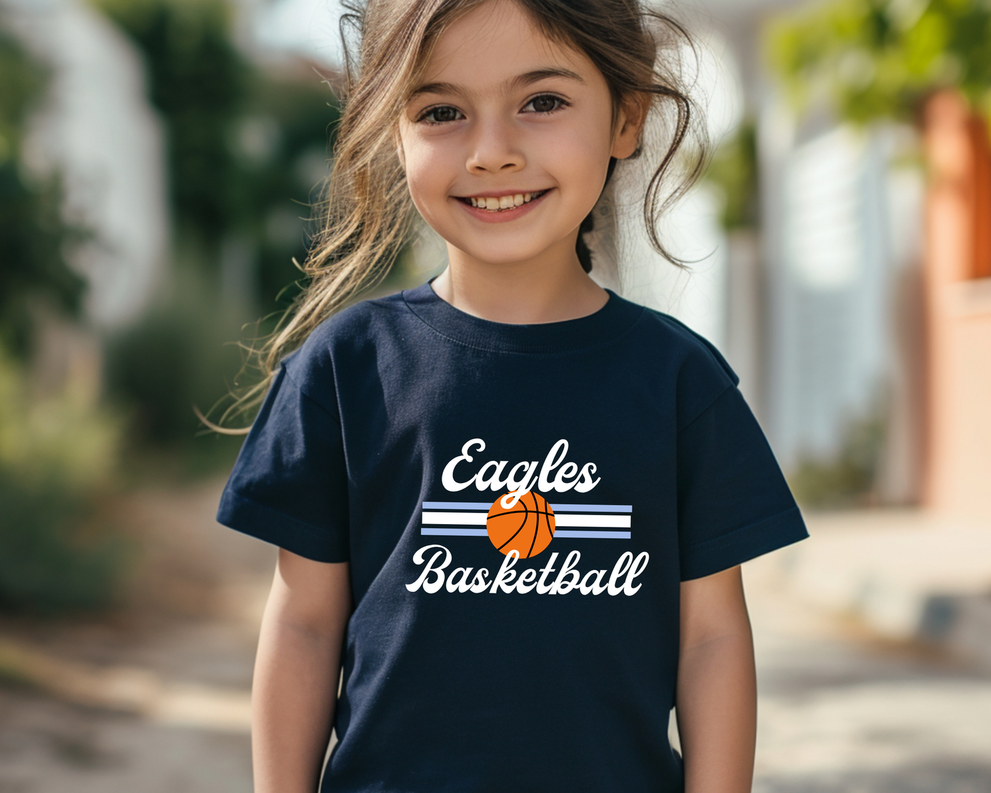 Eagles Basketball Kids Tees La Bella Rose Boutique