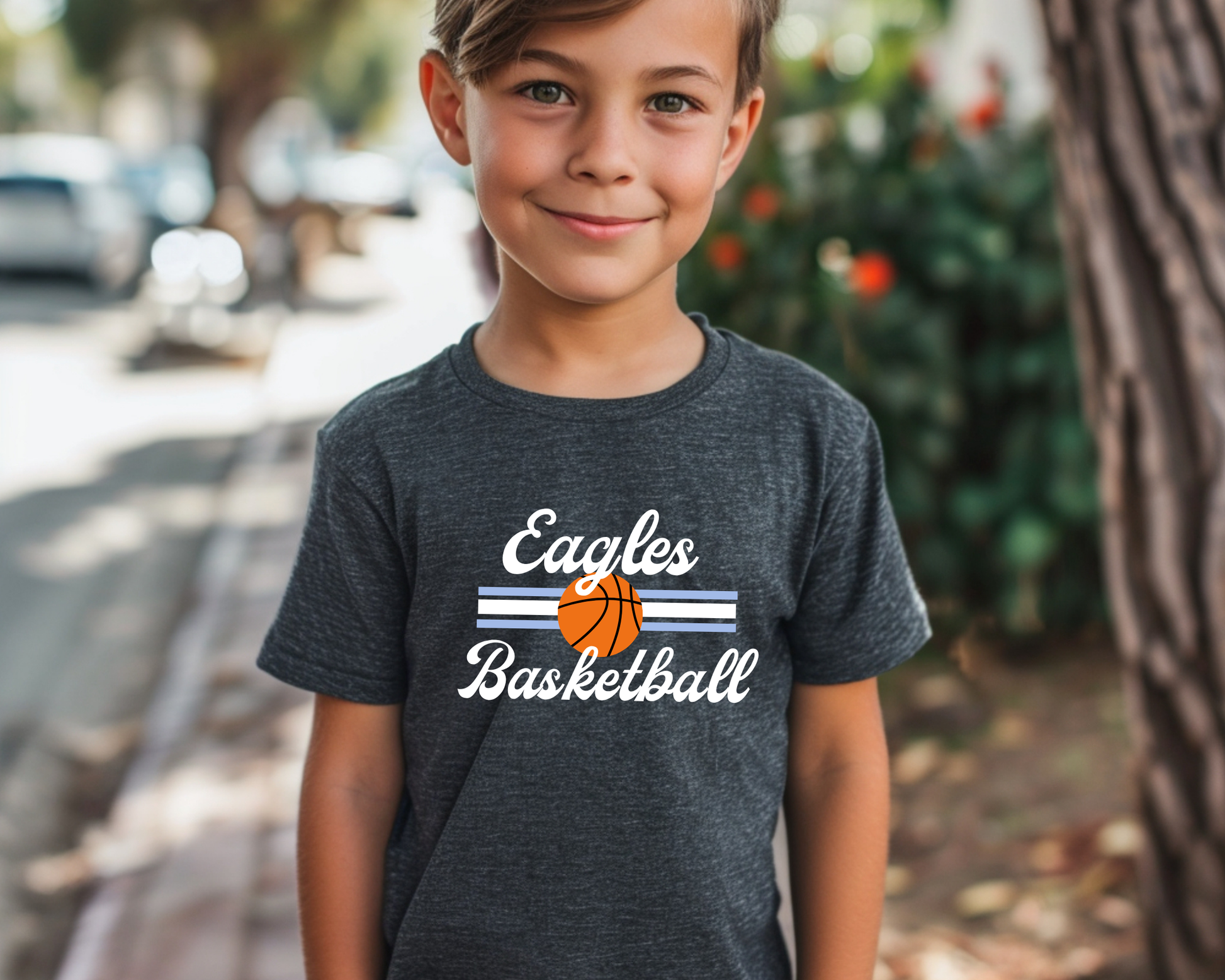 Eagles Basketball Kids Tees La Bella Rose Boutique