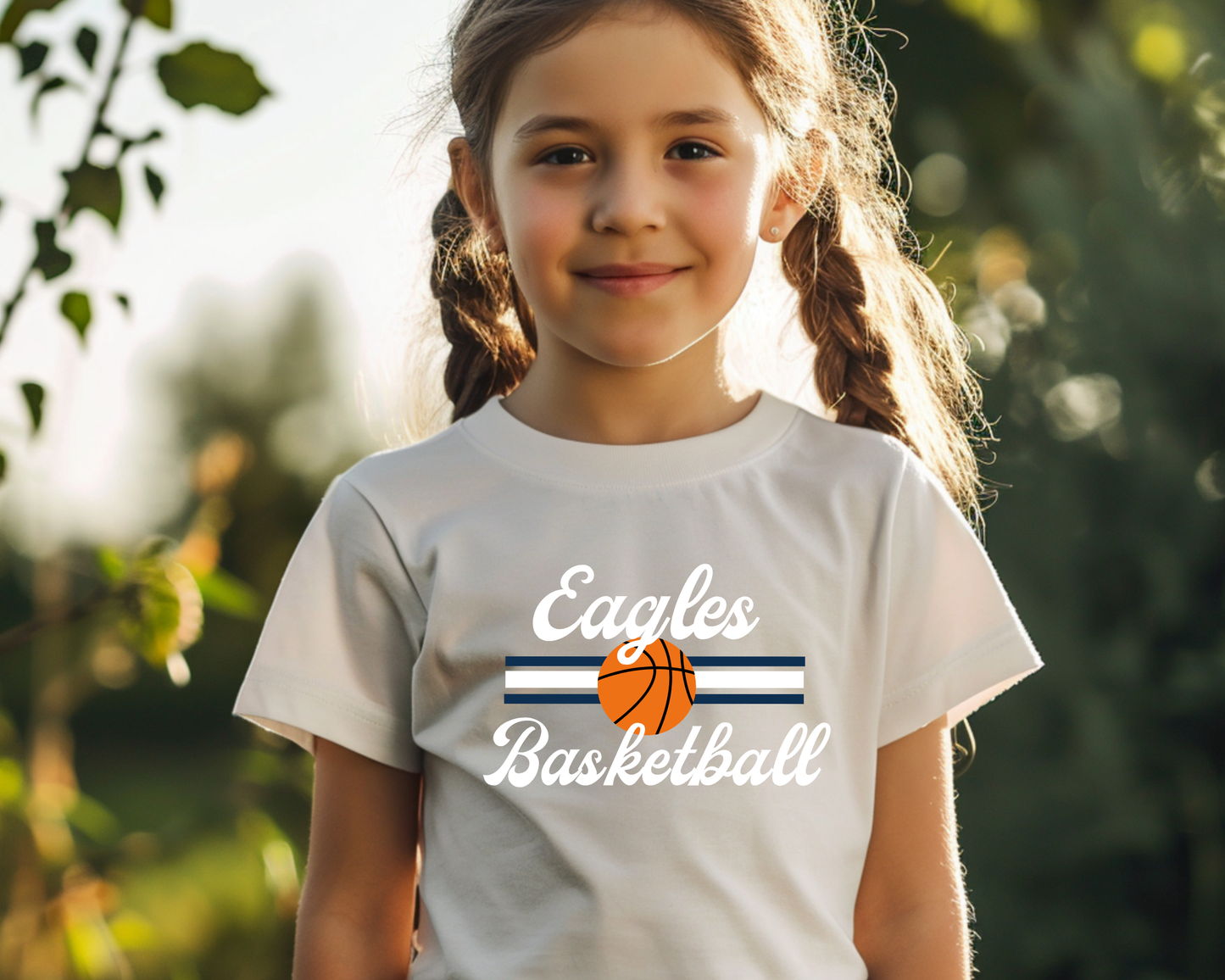 Eagles Basketball Kids Tees La Bella Rose Boutique