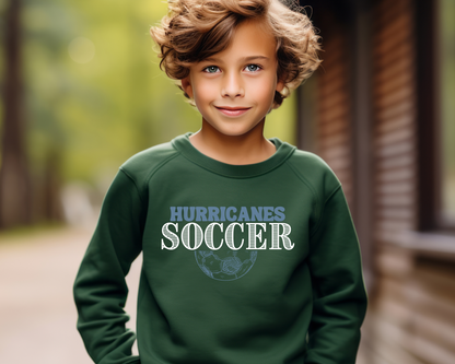 Vintage Soccer Sweatshirt Youth Size