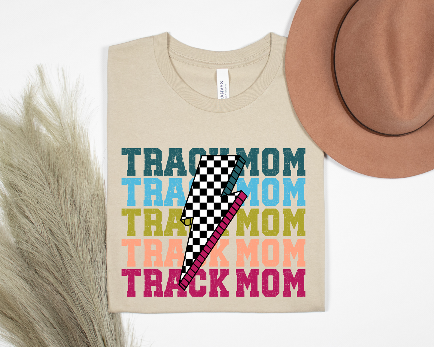 Retro Track Mom Shirt La Bella Rose Boutique
