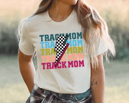 Retro Track Mom Shirt La Bella Rose Boutique