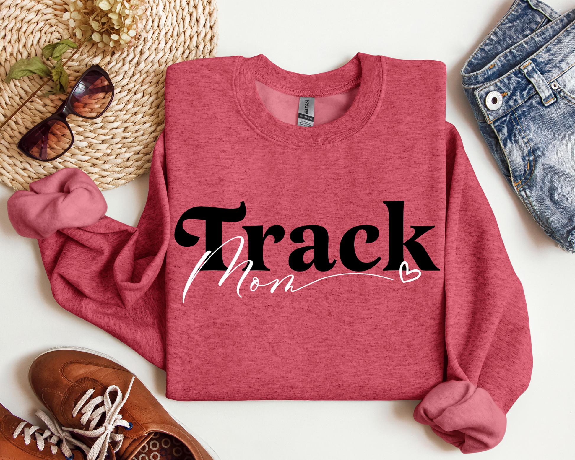 Track Mom Sweatshirts La Bella Rose Boutique