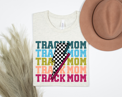 Retro Track Mom Shirt La Bella Rose Boutique