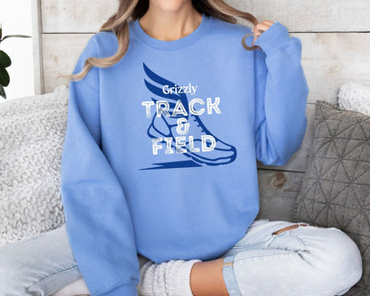 Custom Mascot Track and Field Sweatshirts (Unisex)