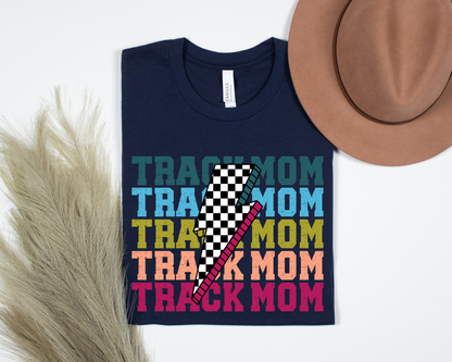 Retro Track Mom Shirt La Bella Rose Boutique