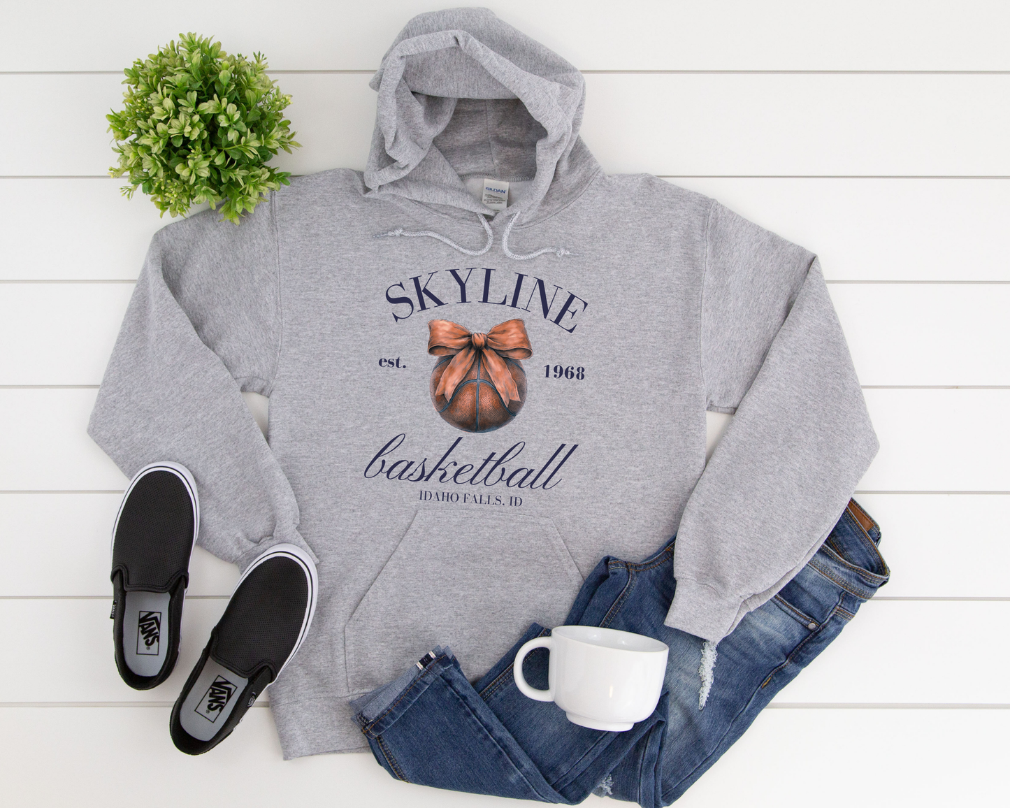 Skyline Basketball Hoodie La Bella Rose Boutique