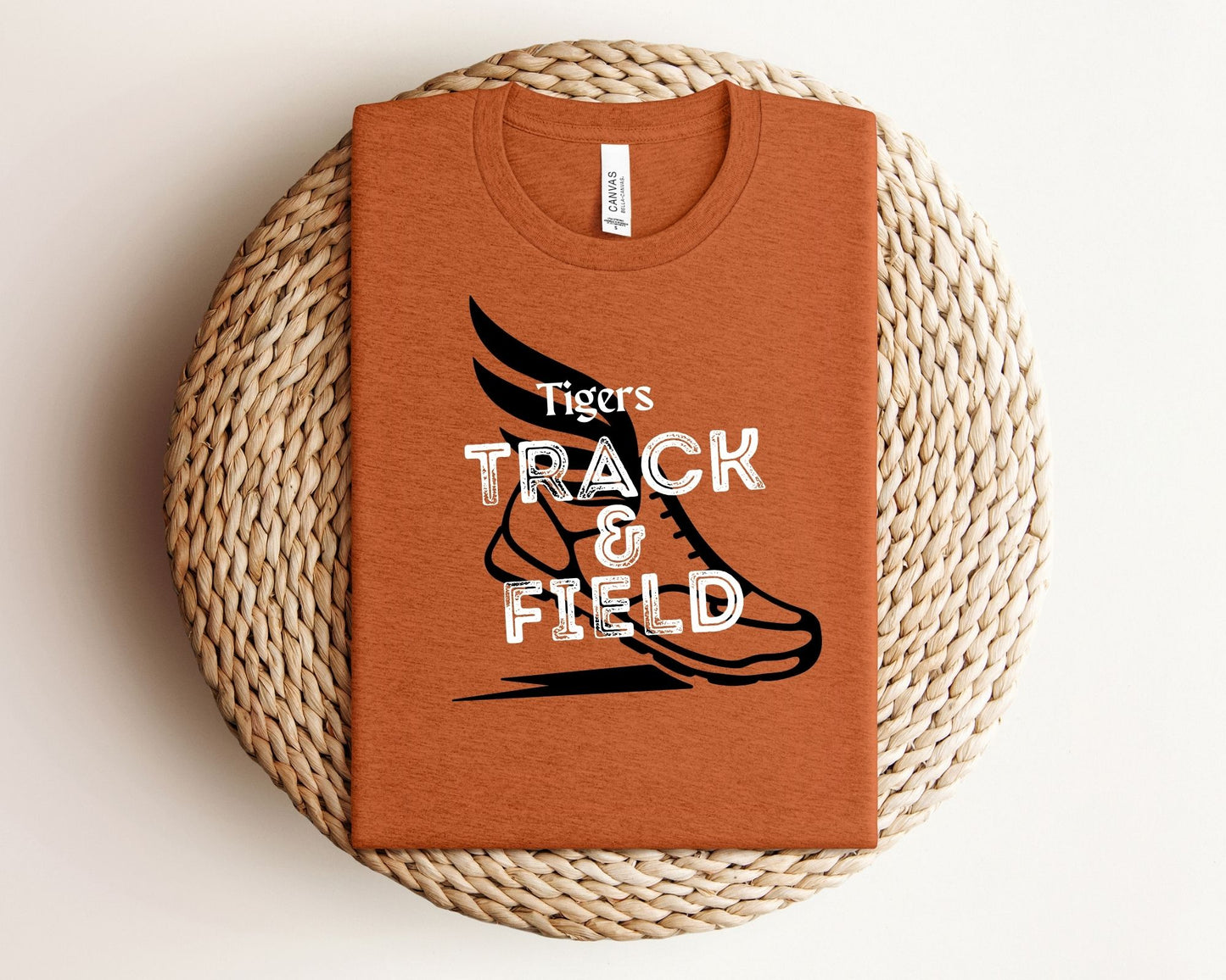 Custom Mascot Track and Field Tee (Unisex)