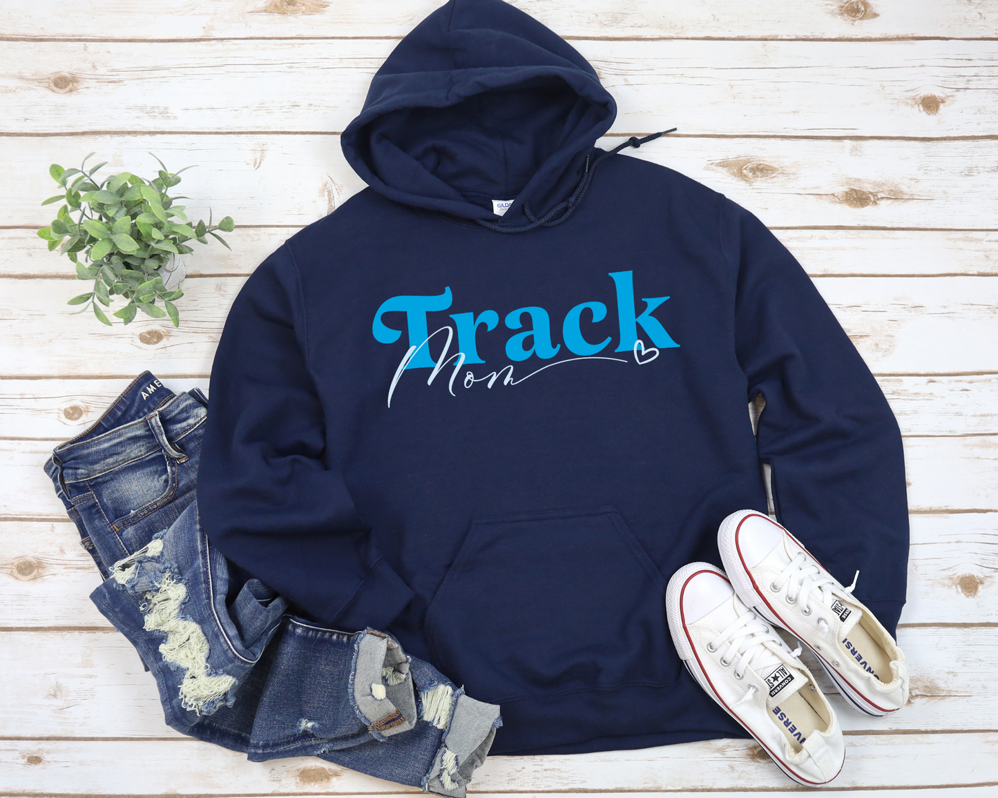 Track Mom Hoodie La Bella Rose Boutique