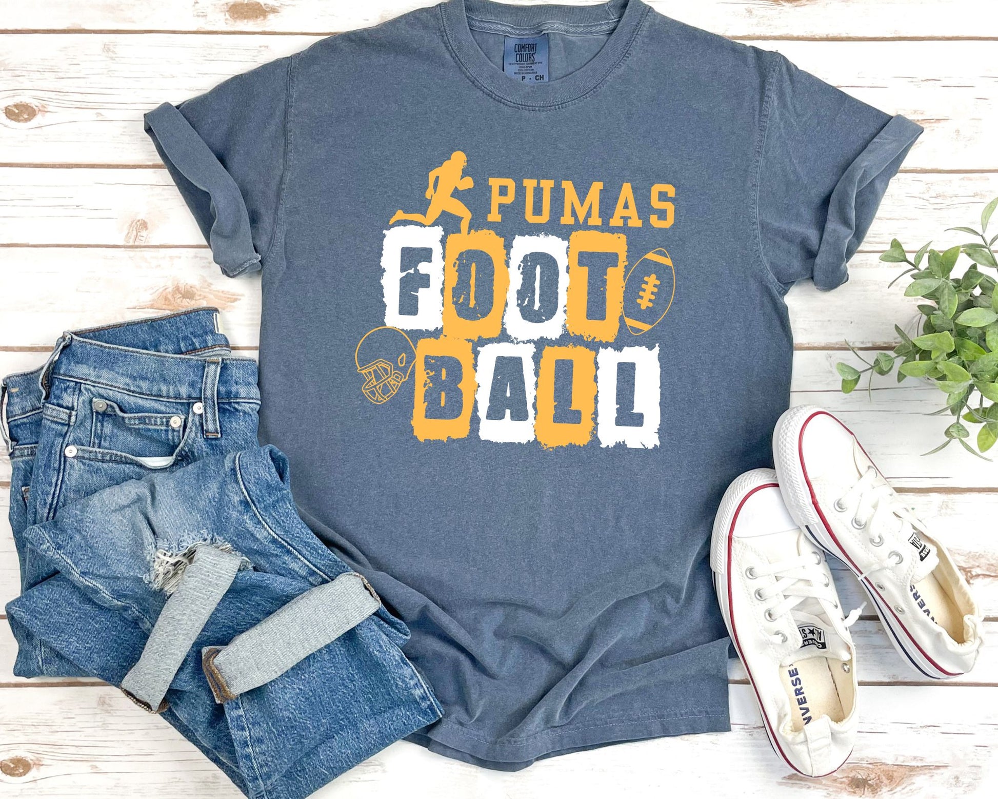 Football Tee La Bella Rose Boutique