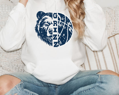 Grizz Basketball Hoodie