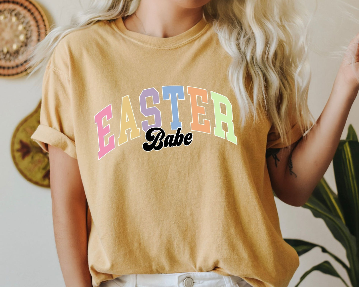 Personalized Easter Comfort Color Tee