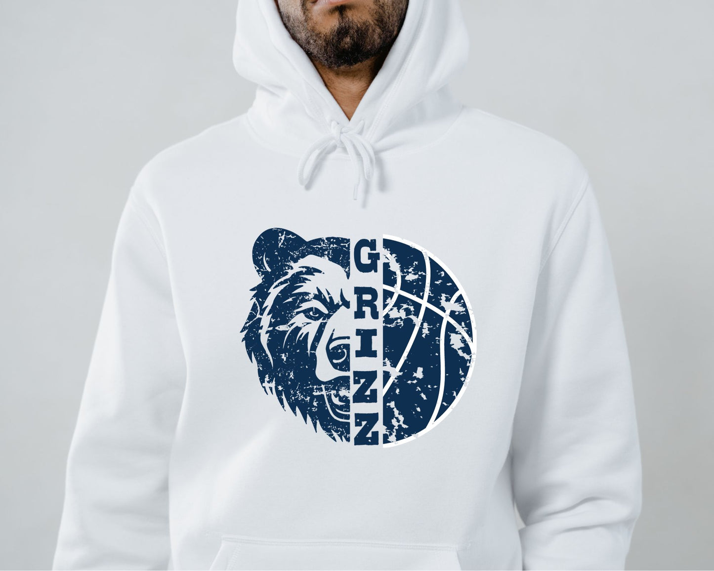 Grizz Basketball Hoodie