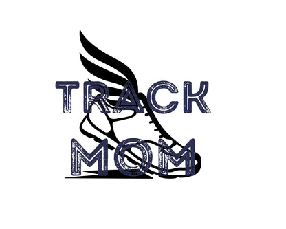 Personalized Track Mom Tee