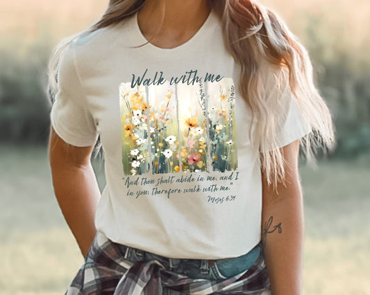 2026 Girls Camp Moses Tees Color Minimalist Flower garden La Bella Rose Boutique