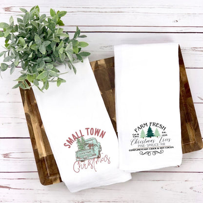 Cute Christmas Tea Towel La Bella Rose Boutique