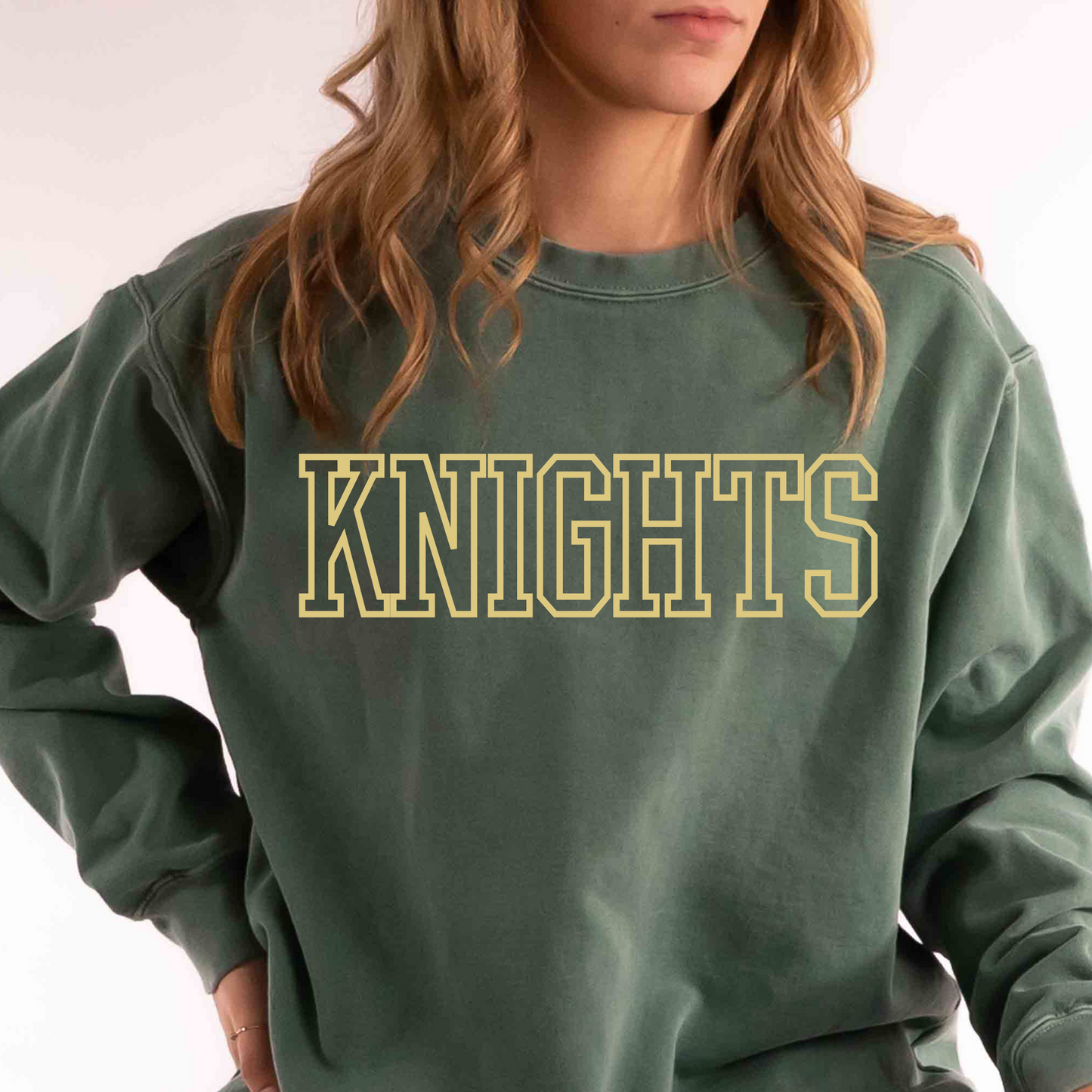 Personalized Hollow Comfort Color Sweatshirt