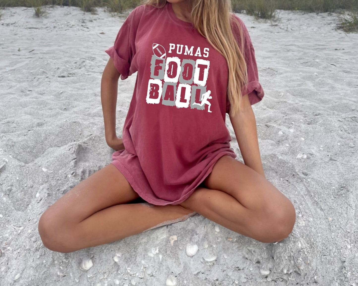 Football Tee La Bella Rose Boutique