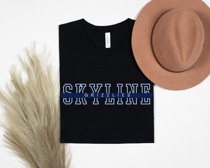 Skyline with Line Tees | Bella Canvas La Bella Rose Boutique