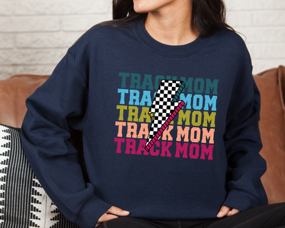 Retro Track Mom Sweatshirt La Bella Rose Boutique
