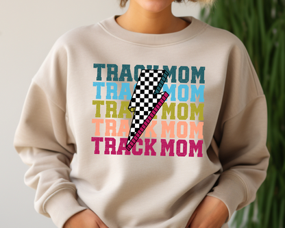 Retro Track Mom Sweatshirt La Bella Rose Boutique
