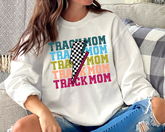 Retro Track Mom Sweatshirt La Bella Rose Boutique