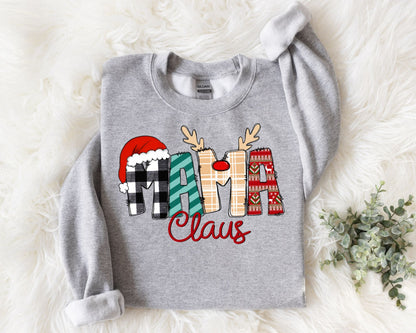 Christmas Mom Crews La Bella Rose Boutique