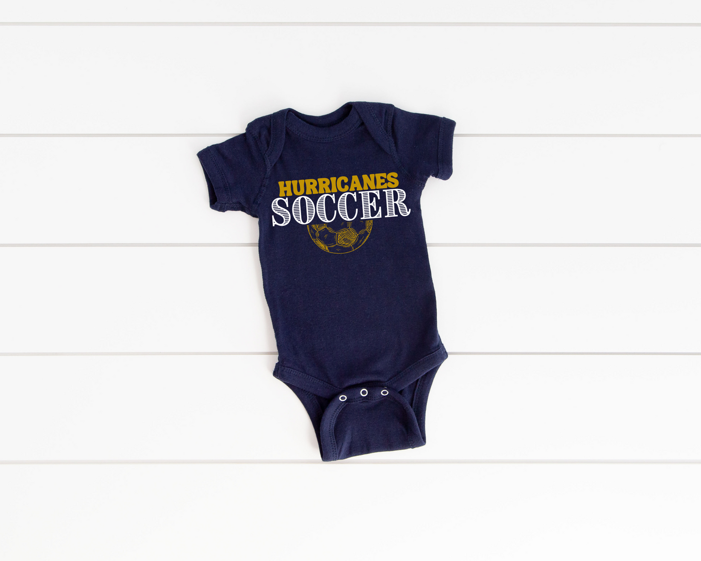 Vintage Soccer Baby Bodysuit