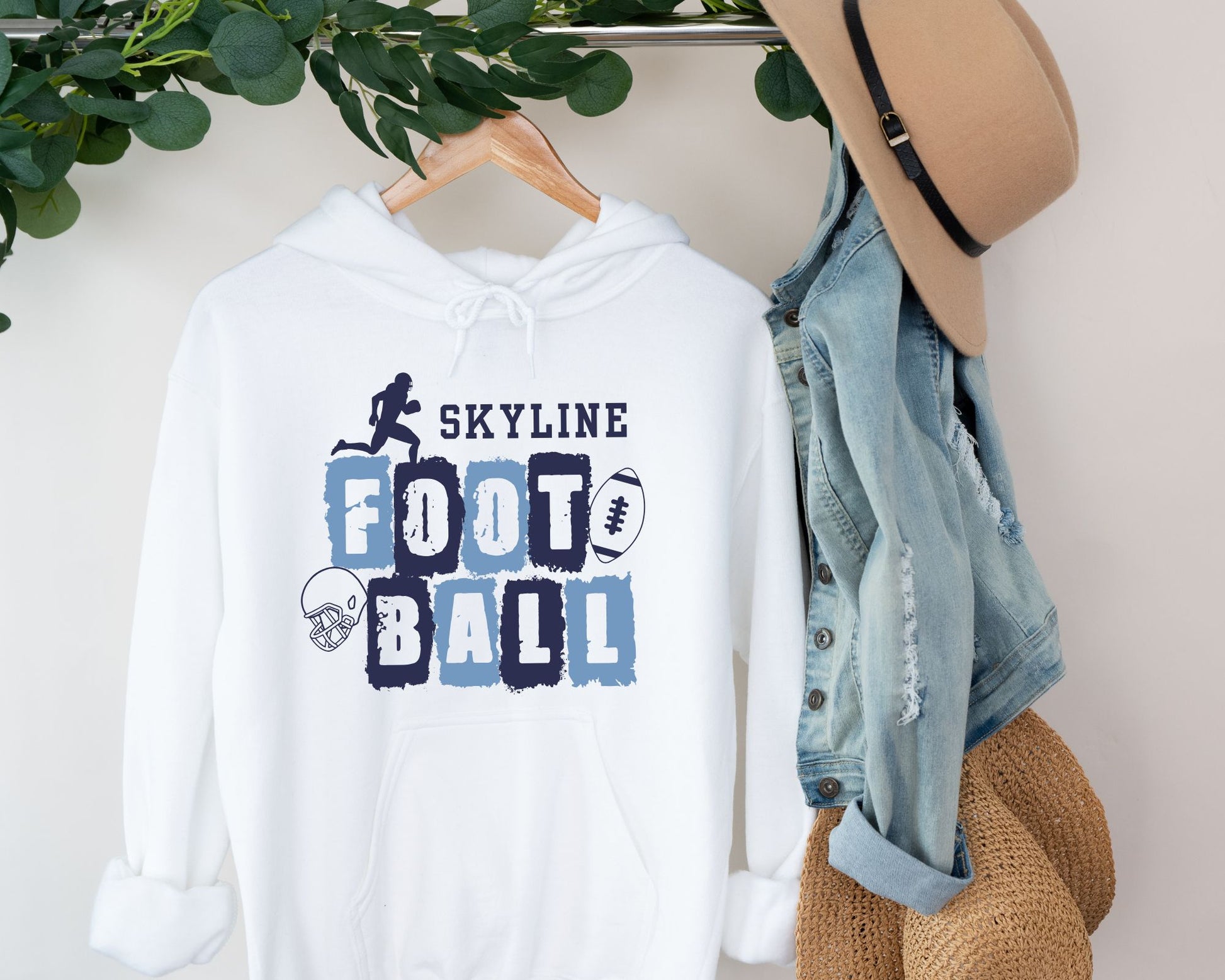 football Hoodie La Bella Rose Boutique