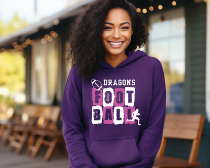 football Hoodie La Bella Rose Boutique