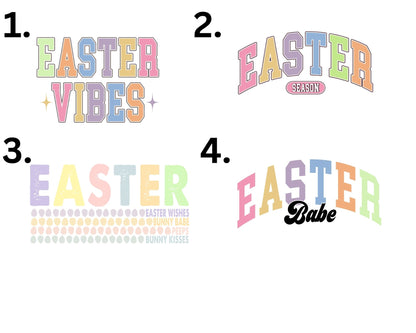 Personalized Easter Comfort Color Tee