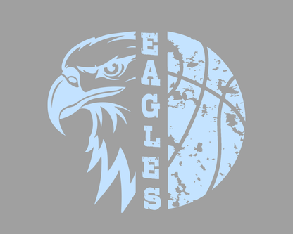 Eagles Basketball Hardcourt Eagles Long Sleeve La Bella Rose Boutique