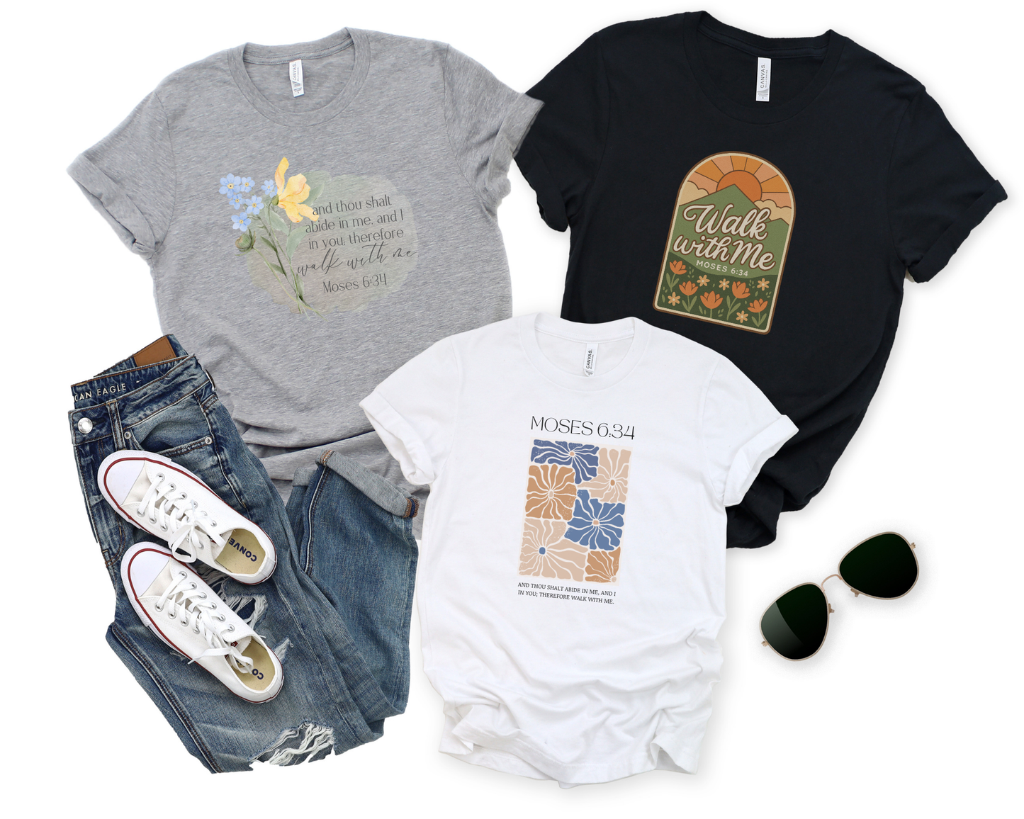 2026 Girls Camp | Moses 6:34 | Scripture Tees La Bella Rose Boutique