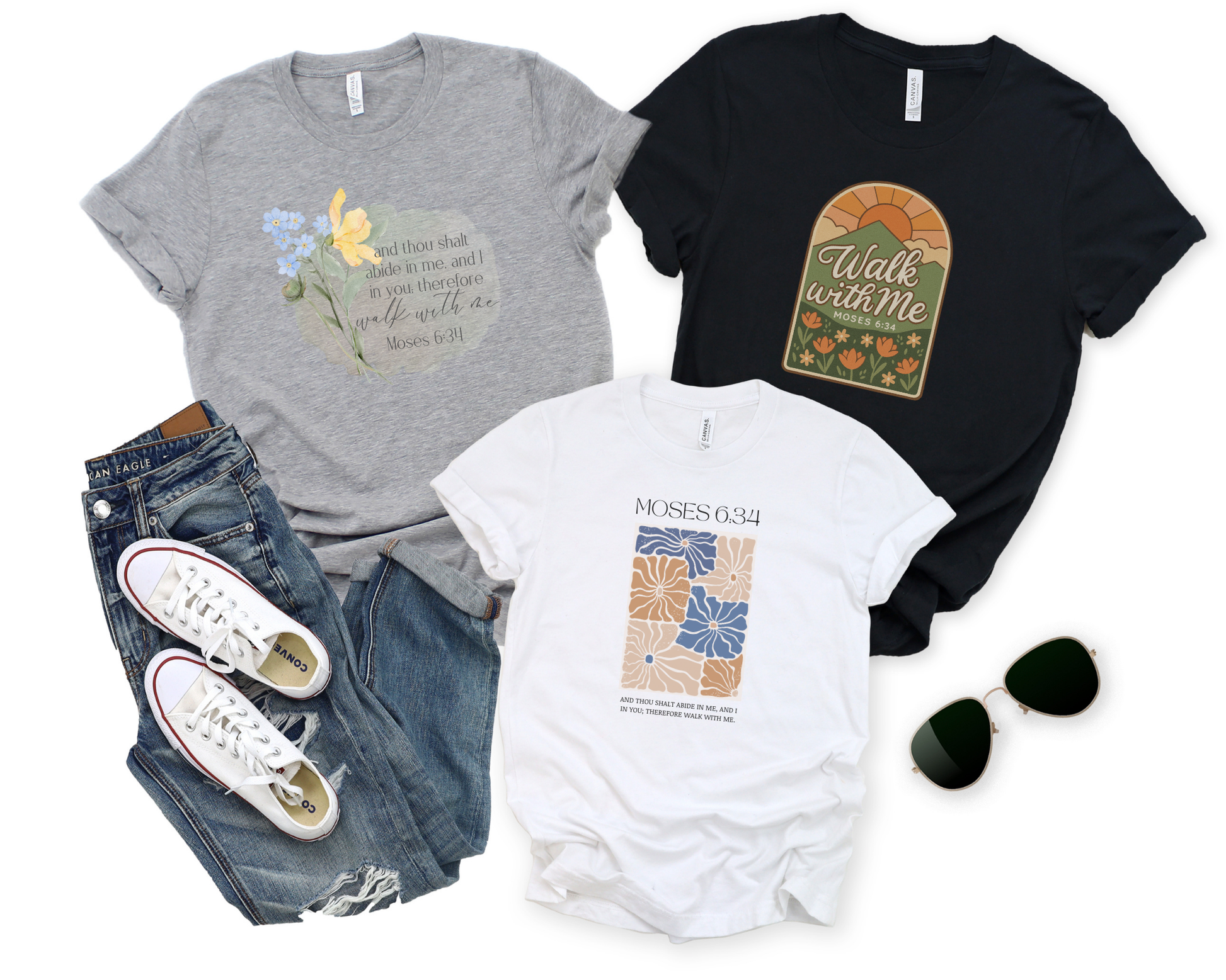 2026 Girls Camp | Moses 6:34 | Scripture Tees La Bella Rose Boutique