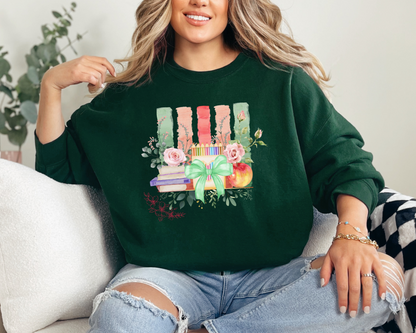 Floral Teacher Sweatshirt La Bella Rose Boutique