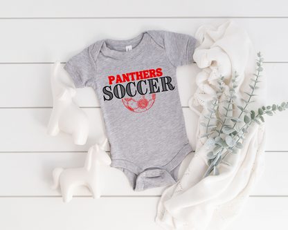 Vintage Soccer Baby Bodysuit