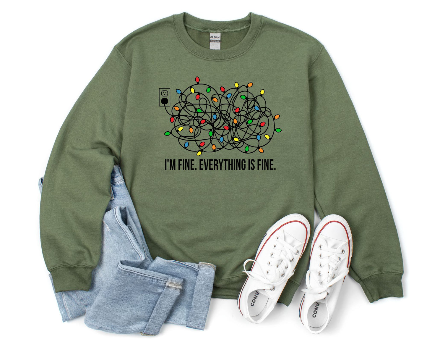 Christmas Mom Crews La Bella Rose Boutique