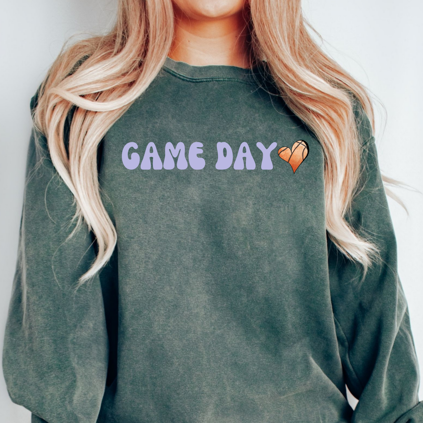 Basketball Mom Comfort Color Sweatshirt