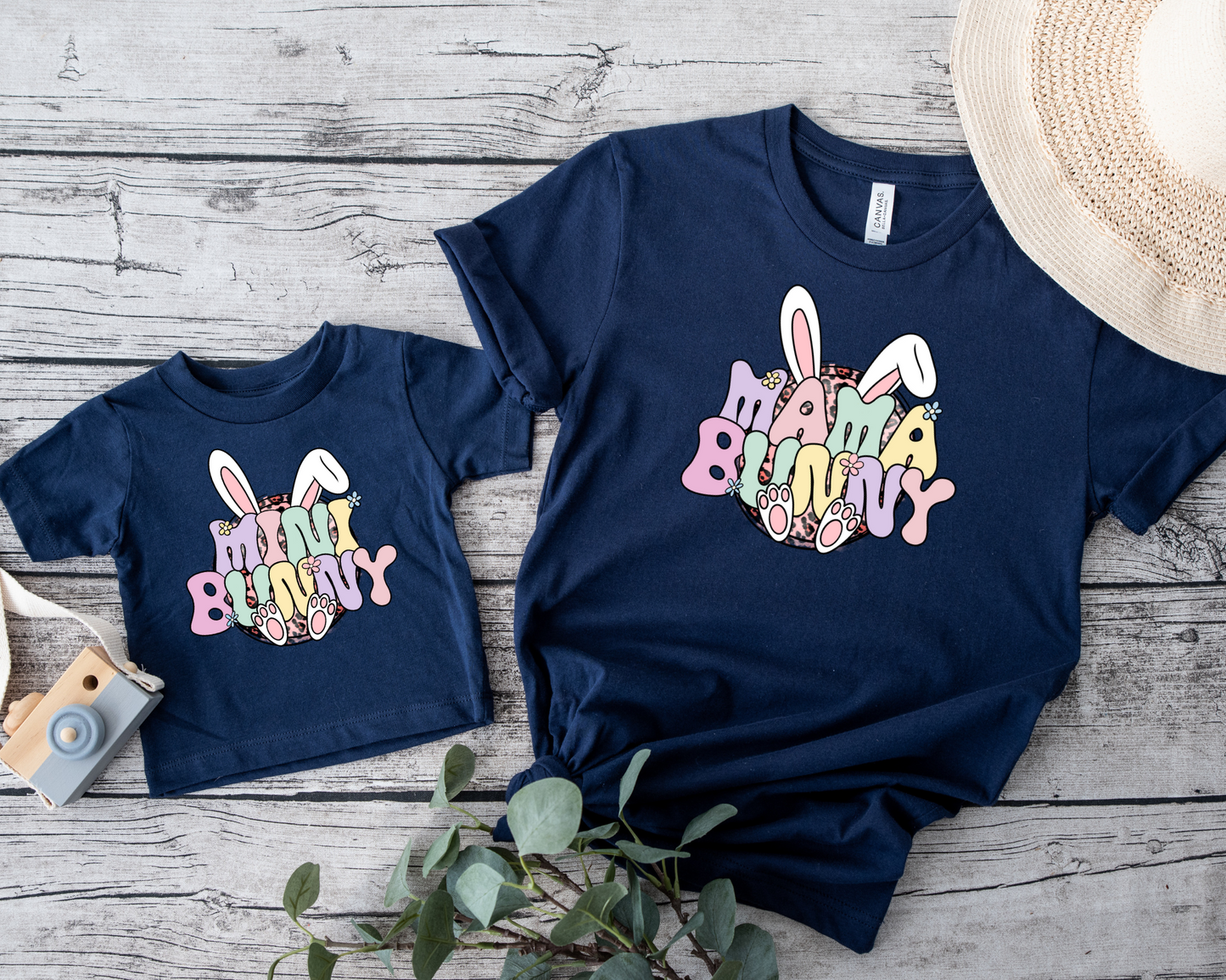 Personalized Mom and Daughter Easter Tee