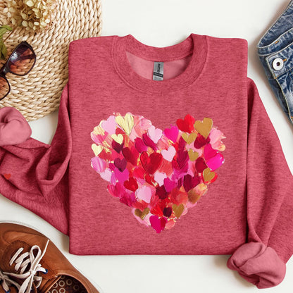 Cute Valentine sweatshirts La Bella Rose Boutique